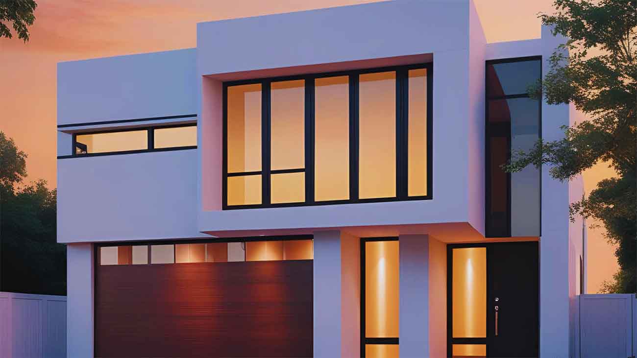 Bright home interior with home window tinting to reduce sun glare and heat.
